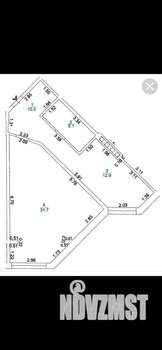 1-к квартира, вторичка, 61м2, 3/12 этаж