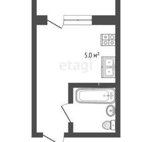 Студия квартира, вторичка, 22м2, 18/20 этаж