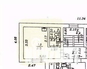 Студия квартира, вторичка, 15м2, 2/3 этаж