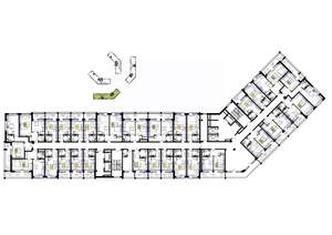 1-к квартира, вторичка, 24м2, 7/9 этаж