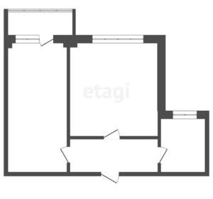 1-к квартира, вторичка, 41м2, 7/10 этаж