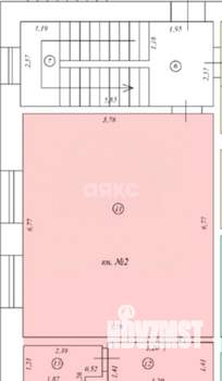 Студия квартира, вторичка, 46м2, 1/3 этаж