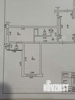 1-к квартира, вторичка, 42м2, 12/17 этаж