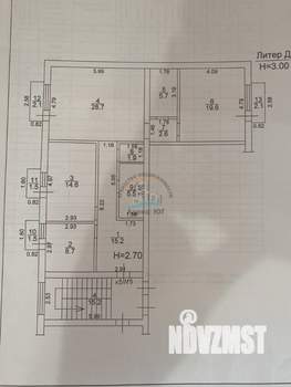 3-к квартира, вторичка, 103м2, 3/5 этаж