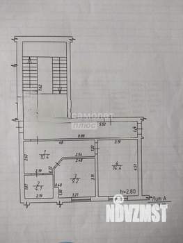 1-к квартира, вторичка, 38м2, 4/4 этаж