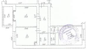 2-к квартира, вторичка, 67м2, 3/7 этаж