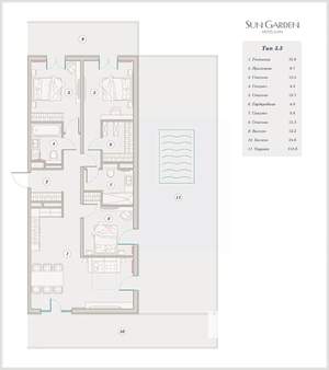 4-к квартира, вторичка, 150м2, 7/9 этаж