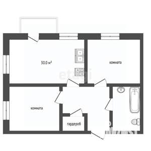 2-к квартира, вторичка, 68м2, 10/17 этаж