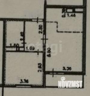 1-к квартира, вторичка, 37м2, 13/16 этаж