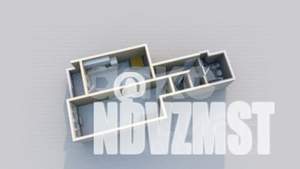 1-к квартира, вторичка, 46м2, 9/18 этаж