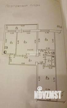 3-к квартира, вторичка, 69м2, 4/7 этаж