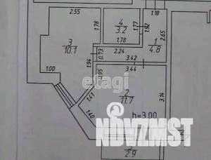 1-к квартира, вторичка, 33м2, 4/4 этаж