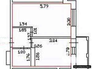 1-к квартира, вторичка, 36м2, 11/12 этаж