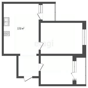 2-к квартира, вторичка, 66м2, 2/18 этаж