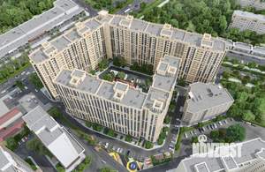 1-к квартира, строящийся дом, 41м2, 17/20 этаж