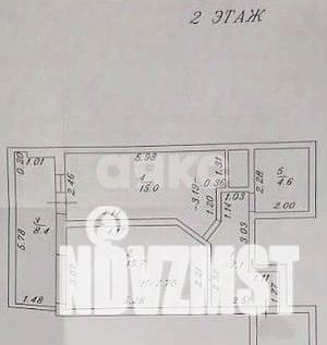 1-к квартира, вторичка, 51м2, 2/9 этаж