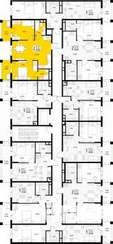 2-к квартира, вторичка, 56м2, 3/8 этаж