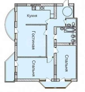 3-к квартира, вторичка, 86м2, 4/5 этаж
