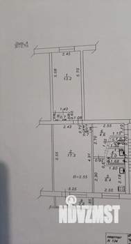2-к квартира, вторичка, 46м2, 2/5 этаж