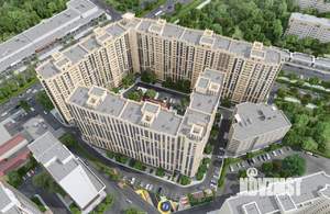 1-к квартира, строящийся дом, 42м2, 5/20 этаж