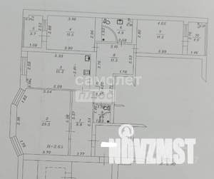3-к квартира, вторичка, 97м2, 5/7 этаж