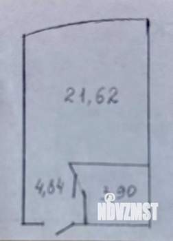 Студия квартира, вторичка, 30м2, 16/18 этаж