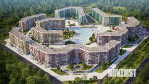 2-к квартира, строящийся дом, 44м2, 9/9 этаж