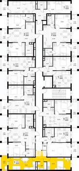 1-к квартира, вторичка, 42м2, 4/8 этаж