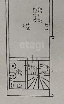 2-к квартира, вторичка, 58м2, 2/3 этаж