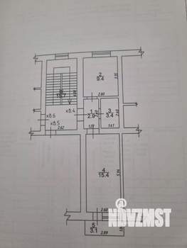 1-к квартира, вторичка, 32м2, 3/4 этаж