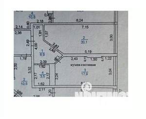 1-к квартира, вторичка, 48м2, 1/3 этаж