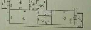 2-к квартира, вторичка, 64м2, 5/5 этаж