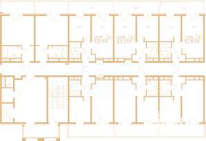 2-к квартира, вторичка, 53м2, 5/9 этаж