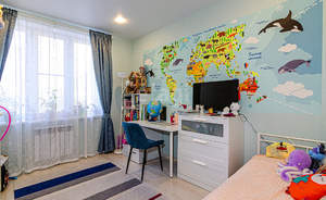 2-к квартира, вторичка, 54м2, 1/8 этаж