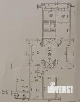 2-к квартира, вторичка, 55м2, 4/18 этаж