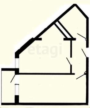 1-к квартира, вторичка, 51м2, 13/16 этаж