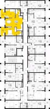 2-к квартира, вторичка, 56м2, 2/8 этаж