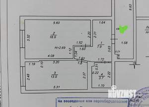 1-к квартира, вторичка, 42м2, 2/9 этаж