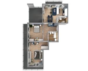 2-к квартира, вторичка, 90м2, 7/7 этаж