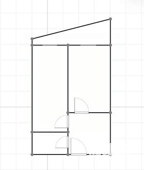 1-к квартира, вторичка, 47м2, 4/4 этаж