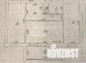 2-к квартира, вторичка, 67м2, 4/5 этаж