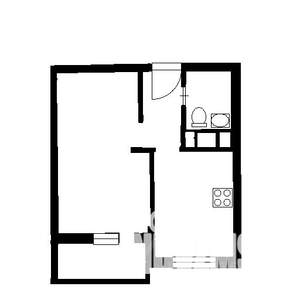 1-к квартира, вторичка, 33м2, 1/20 этаж