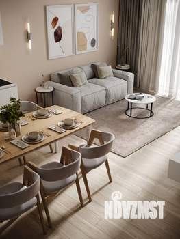 1-к квартира, вторичка, 53м2, 2/7 этаж