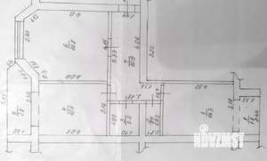 2-к квартира, вторичка, 67м2, 1/7 этаж