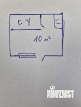 Студия квартира, вторичка, 15м2, 1/3 этаж