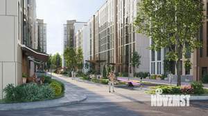 2-к квартира, строящийся дом, 53м2, 8/12 этаж