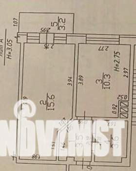 1-к квартира, вторичка, 37м2, 2/6 этаж