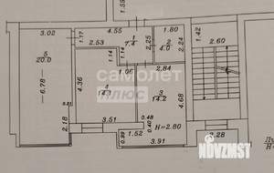 2-к квартира, вторичка, 60м2, 7/7 этаж