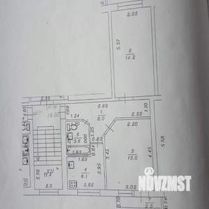 2-к квартира, вторичка, 48м2, 5/5 этаж