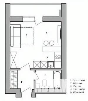 Студия квартира, вторичка, 29м2, 2/20 этаж